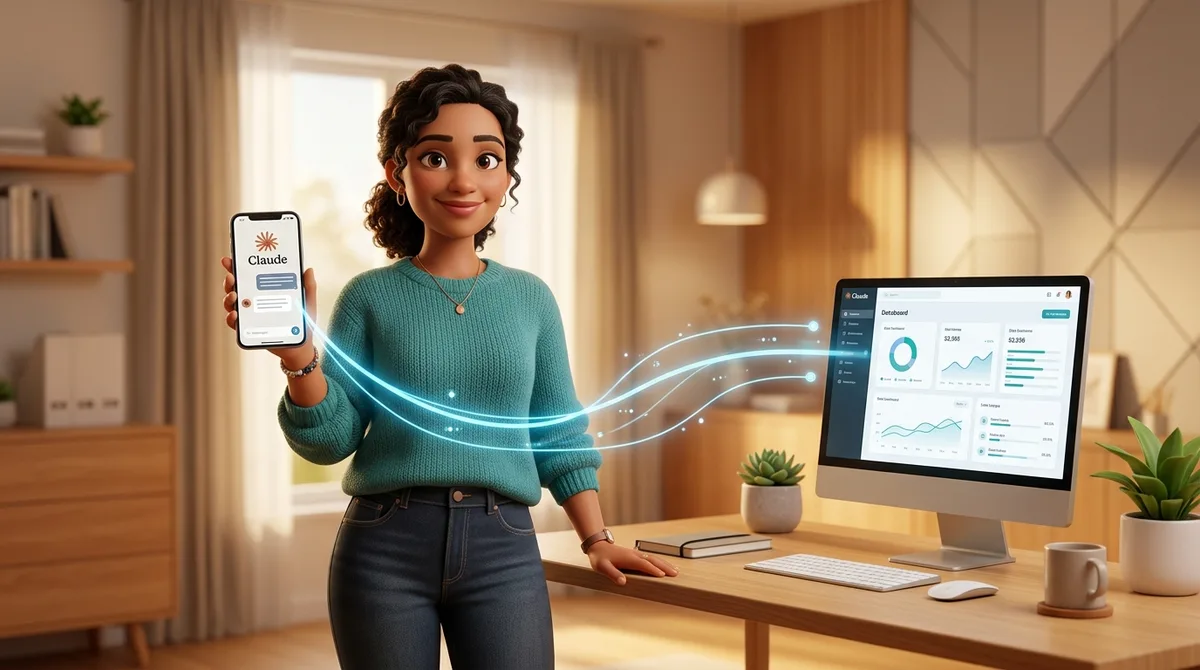 Claude Dispatch: controle automação de IA do mobile (sem cloud)