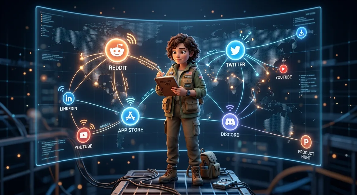 Sistema para descobrir oportunidades de negócio usando a internet: o método completo para solo builders