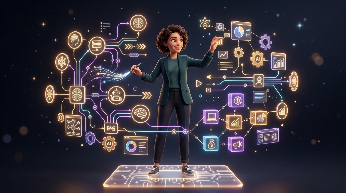 O Solopreneur Moderno: Como Uma Pessoa Constrói um Negócio Completo com IA e Automação