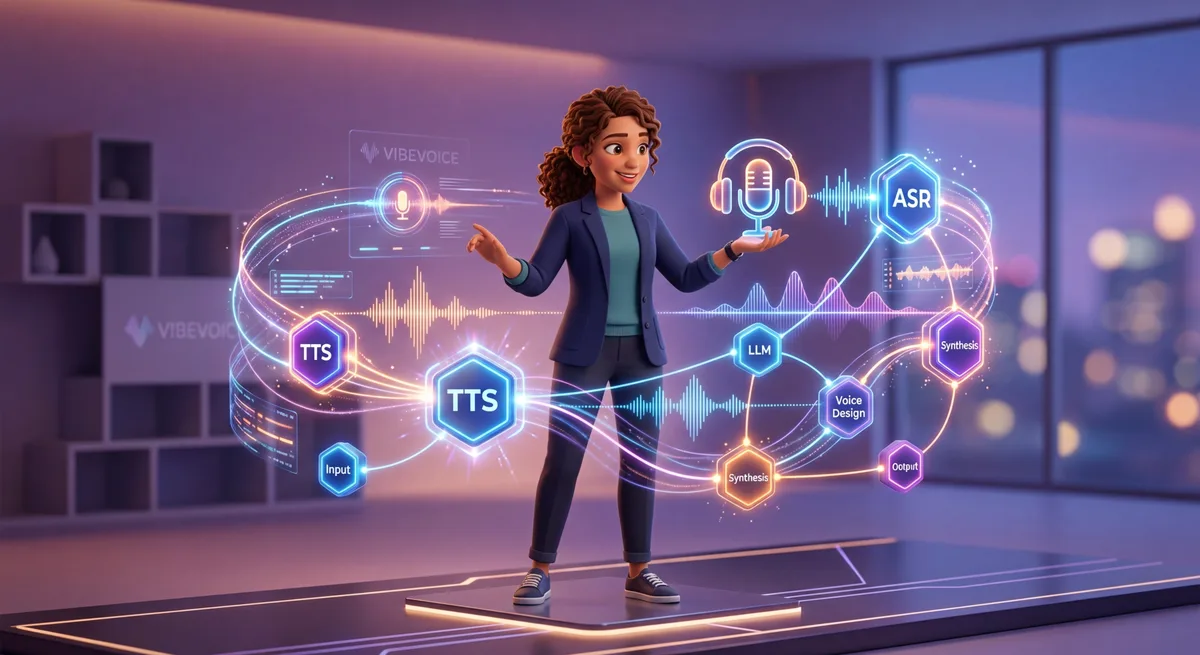 VibeVoice: como criar produtos de voz com o framework open-source da Microsoft